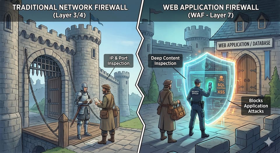Network Firewall vs. WAF: Why You Probably Need Both (Not Just One)