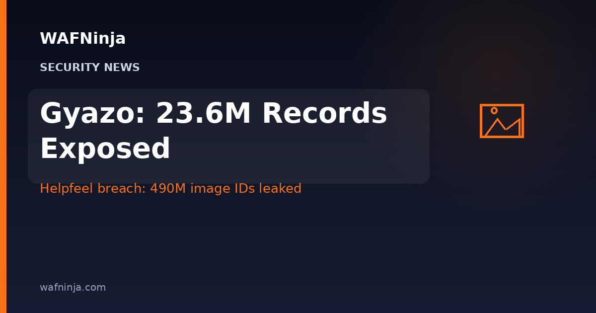 Gyazo Breach Exposes 23.6 Million User Records and 490 Million Image Metadata Records